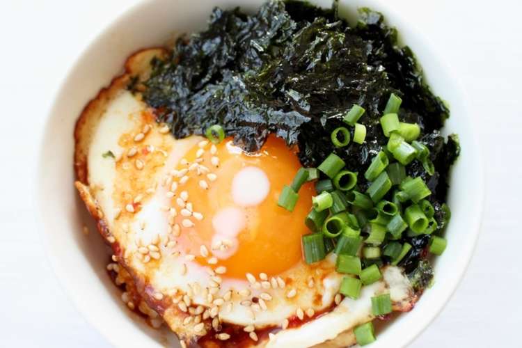 簡単に美味しい 韓国風目玉焼きごはん レシピ 作り方 By Mieuxkanon クックパッド 簡単おいしいみんなのレシピが370万品