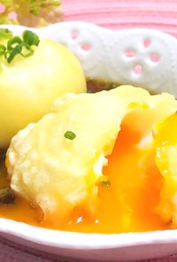 卵の天ぷら～揚げ出し風～