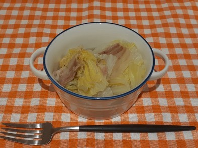浅漬塩で作る白菜と豚バラのミルフィーユ鍋の写真