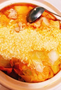 チーズダッカルビ風鍋
