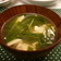 簡単☆春菊と豆腐のスープ