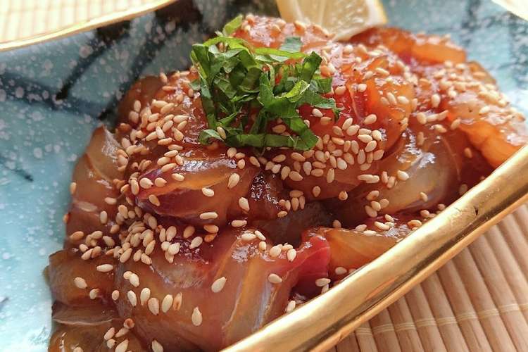 動画レシピ料亭の味 メジナの甘辛だれ漬け レシピ 作り方 By おなかがぺこりん クックパッド 簡単おいしいみんなのレシピが374万品