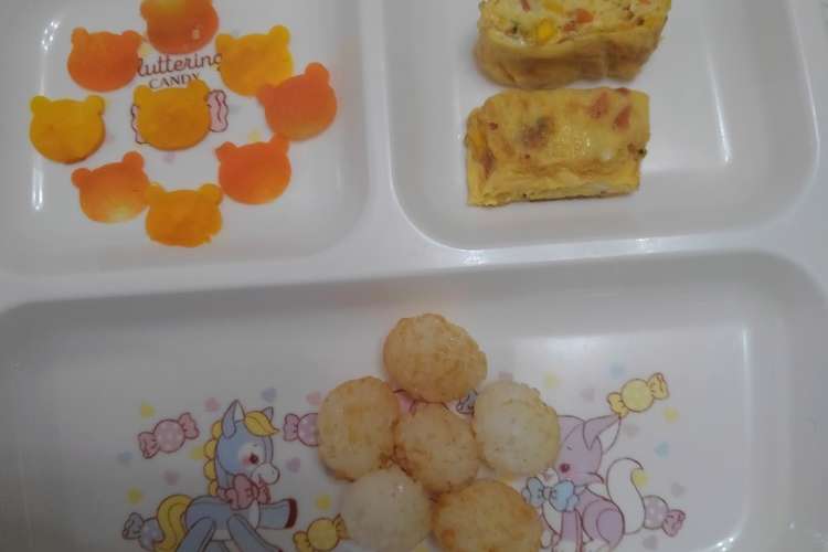一歳の子が自分で食べやすい朝ごはん レシピ 作り方 By ベアラーママ クックパッド 簡単おいしいみんなのレシピが376万品