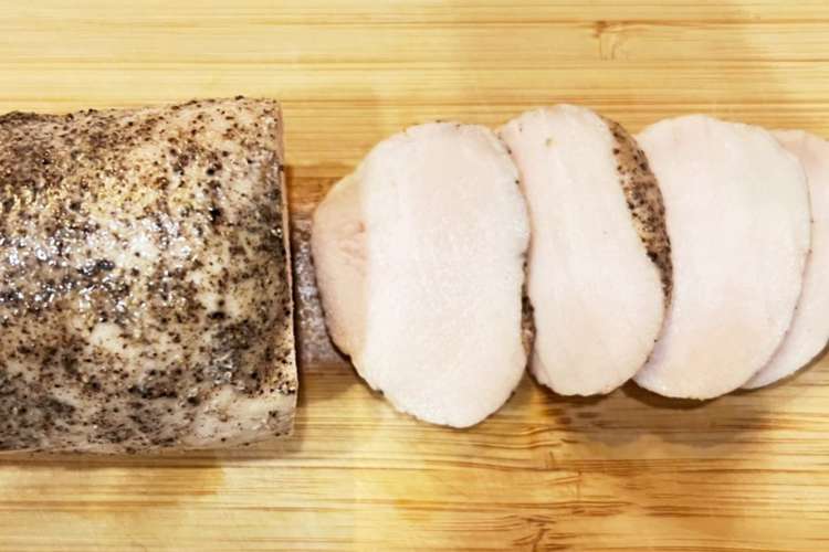 しっとり鶏ハム 温度計で低温調理 レシピ 作り方 By 551makochi クックパッド 簡単おいしいみんなのレシピが377万品