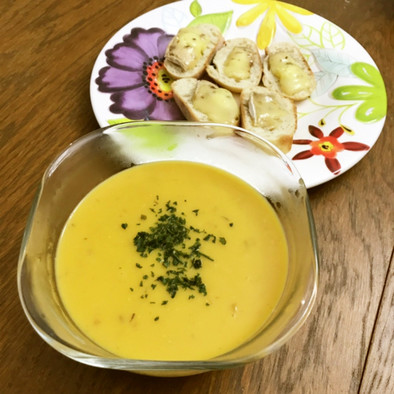 バターナッツかぼちゃと豆乳のスープ♪の写真