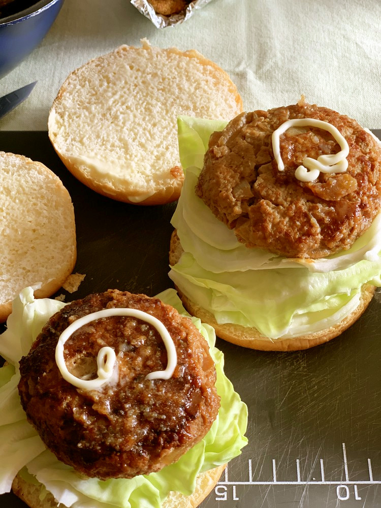 ハンバーガーパテ　簡単テリヤキ風味の画像