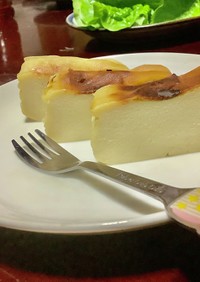 卵なし☆豆腐ベイクドチーズケーキ