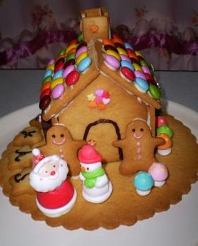 クリスマスに～クッキーハウス～の写真