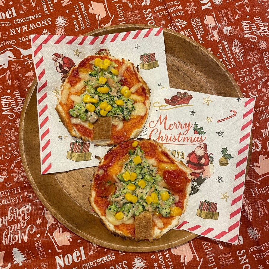 簡単！クリスマス★ミニピザの画像