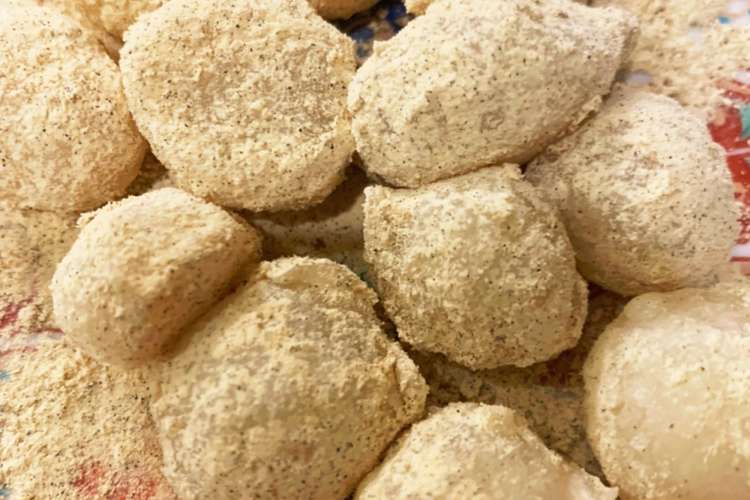 5分和スイーツ きな粉いこもち ヘルシー レシピ 作り方 By えみとここ クックパッド 簡単おいしいみんなのレシピが364万品