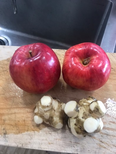 キクイモとリンゴのジャムの写真