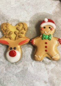 アイシングクッキークリスマス応用