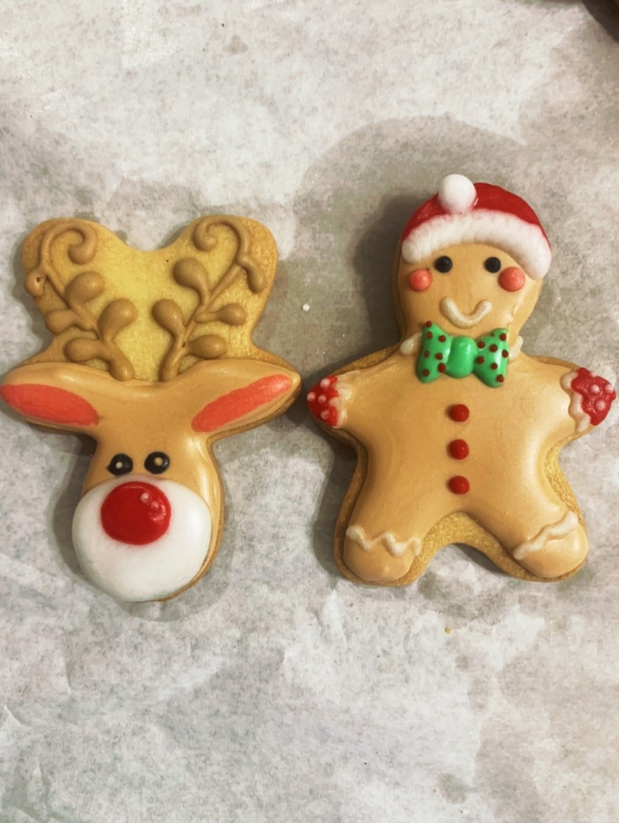 アイシングクッキークリスマス応用の画像