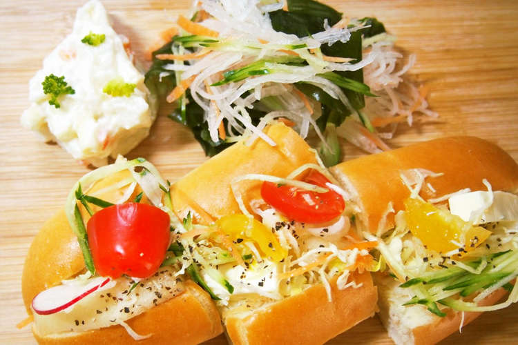 カッティングボードでクリスマスランチ レシピ 作り方 By ゆるあんぱん クックパッド 簡単おいしいみんなのレシピが363万品