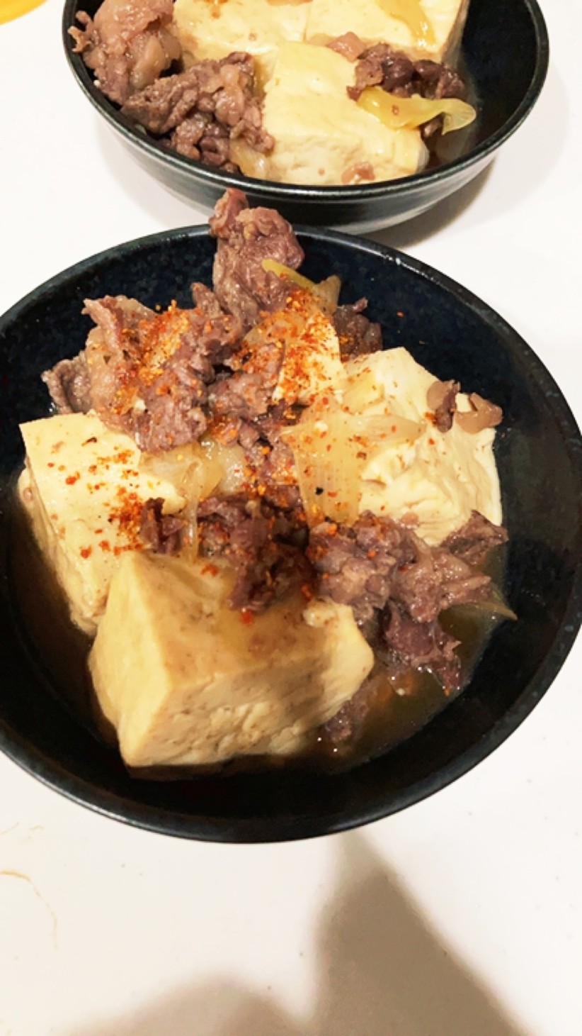 コンテナー肉豆腐の画像