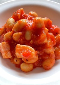 大豆のトマト煮