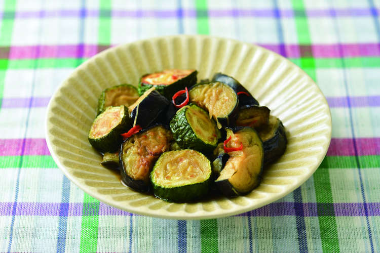 ナスとズッキーニの揚げ煮びたし レシピ 作り方 By 宮城県 クックパッド 簡単おいしいみんなのレシピが375万品