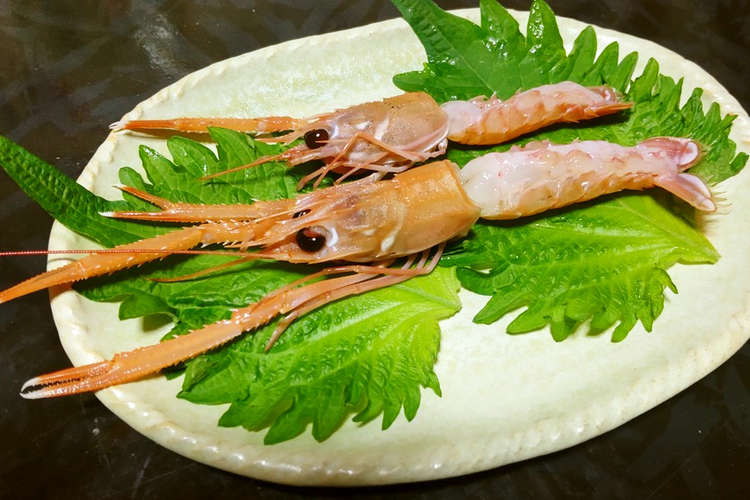アカザエビの刺身 レシピ 作り方 By だるま丸 クックパッド 簡単おいしいみんなのレシピが372万品