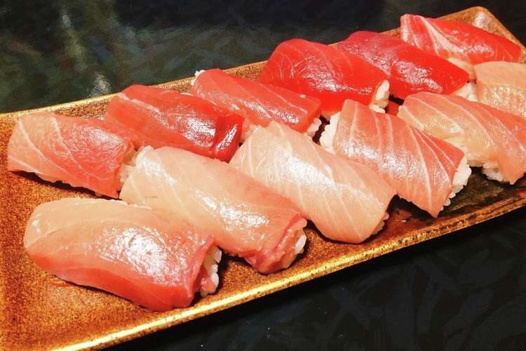 天然本マグロの握らない握り寿司 レシピ 作り方 By だるま丸 クックパッド 簡単おいしいみんなのレシピが375万品