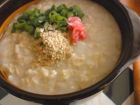 オートミールde中華粥。