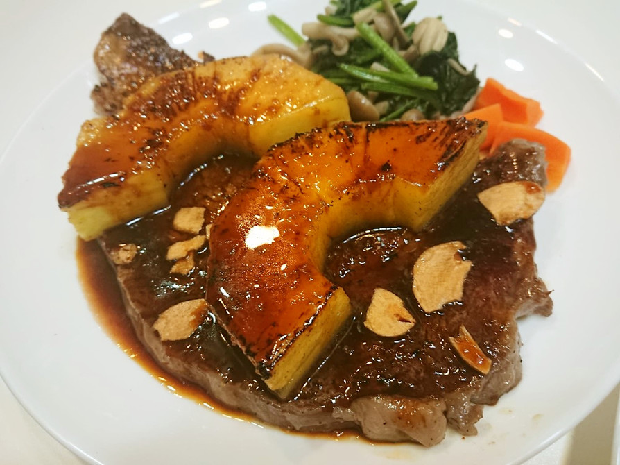 ジャークチキンとパイナップルの串レシピ