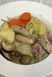 豚肉と野菜のブイヨンがいらないスープ