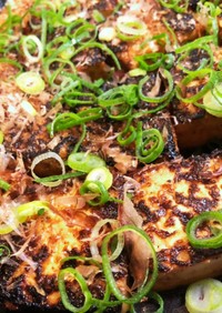 ☆簡単・焼き豆腐を使った豆腐ステーキ☆