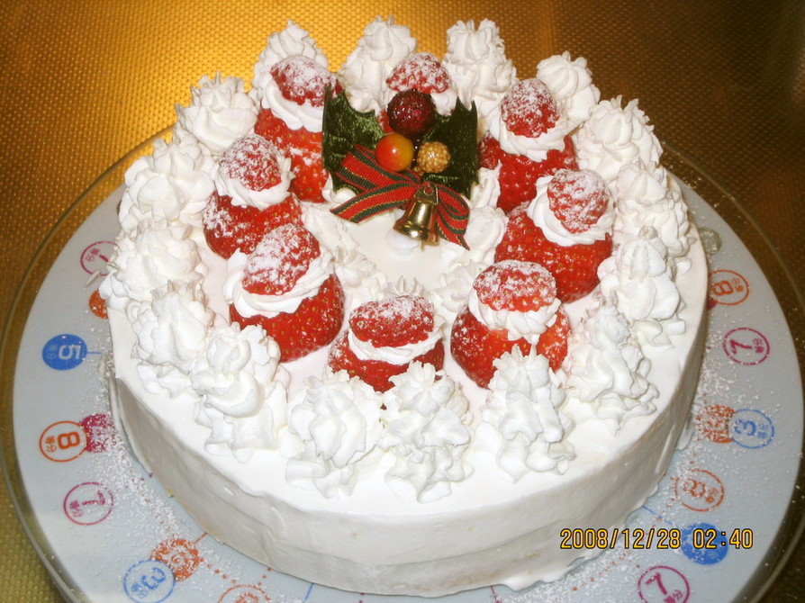 クリスマスケーキ！12/28更新ｖ＾＾の画像