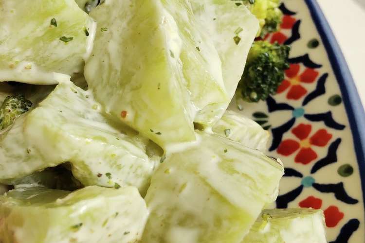 ブロッコリーの茎が美味しい1品に レシピ 作り方 By Nekoほっぺ クックパッド 簡単おいしいみんなのレシピが367万品