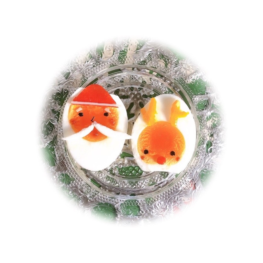 ゆで卵サンタさんとトナカイさん☆√の画像