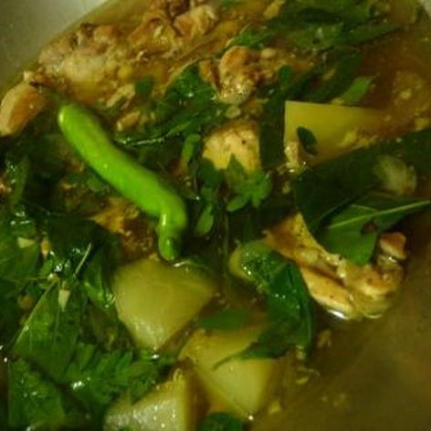 鶏肉生姜風味スープ(ティノーラマノック)