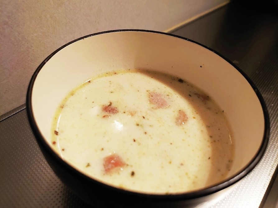 生クリーム入りスープの画像