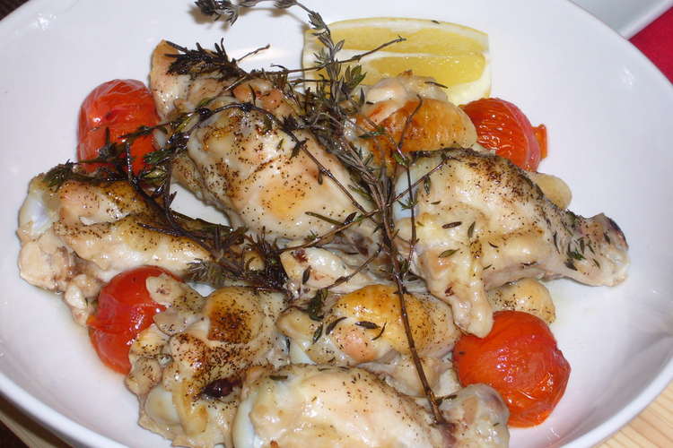 レンジでハーブチキン ラクつく 管理栄養士考案の作り置きレシピサイト