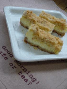 クランチ・チーズケーキ