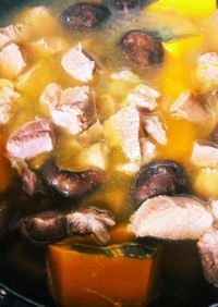 すごく簡単な牛肉角切りスープ
