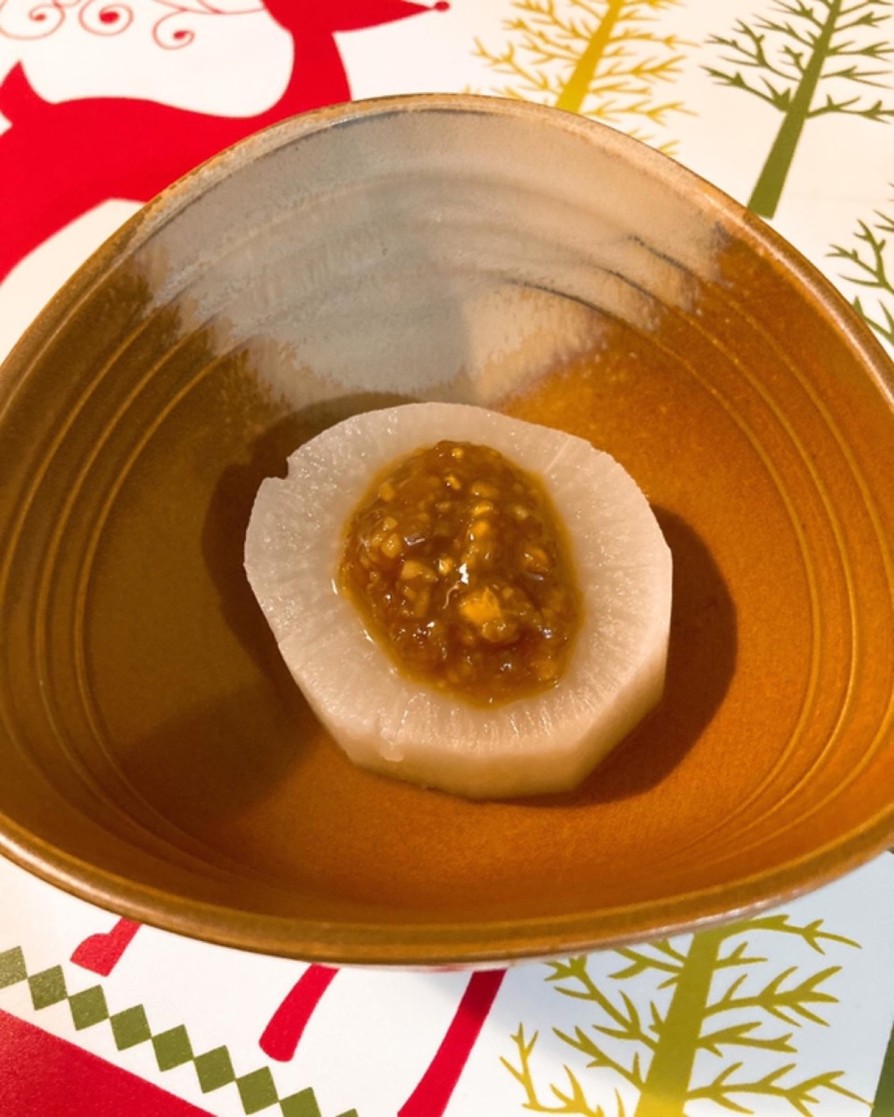 醤油麹で柚子味噌の画像