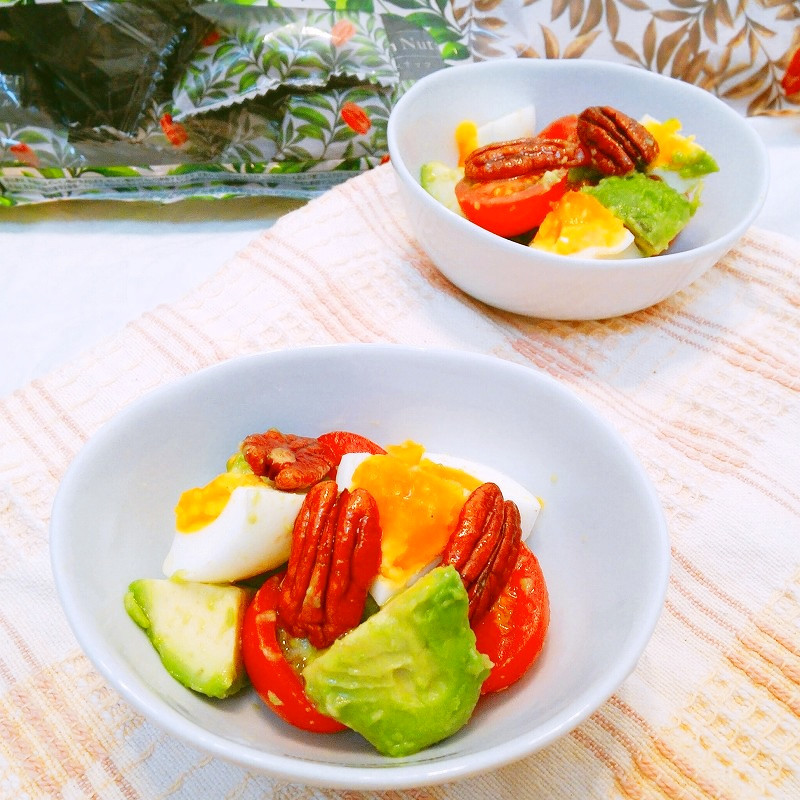 ケトアボカド卵サラダのレシピ