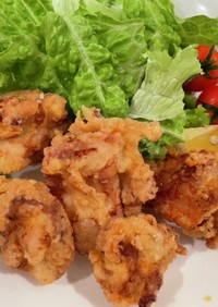 柔らかジューシー簡単唐揚げinキウイ