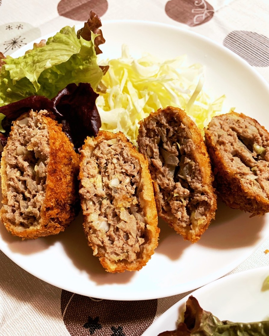 コストコ ビーフパティで簡単メンチカツ！ by ☆ひびすず☆ 【クックパッド】 簡単おいしいみんなのレシピが395万品
