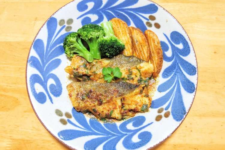 簡単ウマシ タラのムニエルをカレー風味で レシピ 作り方 By オヤジの仕事場ゴハン クックパッド 簡単おいしいみんなのレシピが366万品