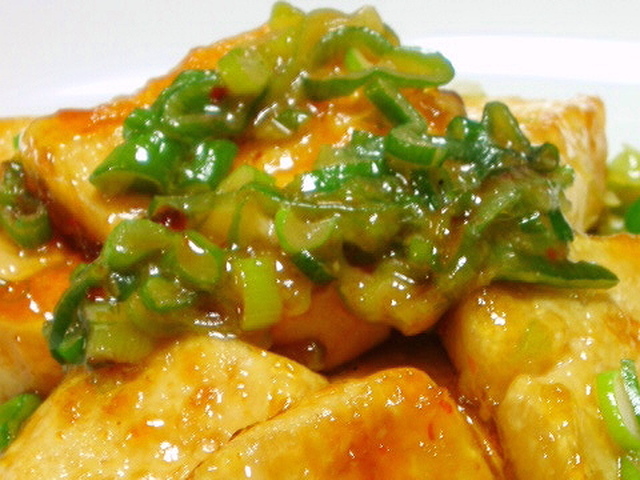 甘辛 こってり 豆腐ステーキ レシピ 作り方 By 腹の上のポニョポニョ クックパッド