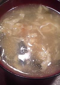 コーンな中華スープ