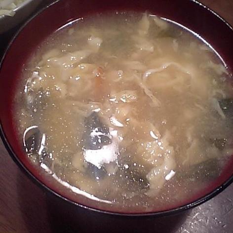 コーンな中華スープ