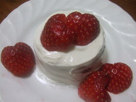 ウマすぎる ビスケットケーキ はヨーグルトでできた