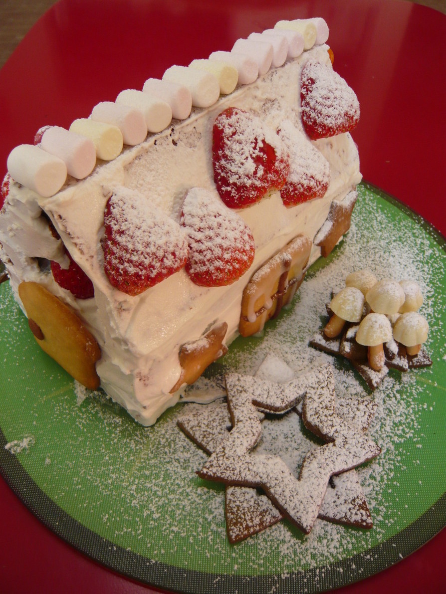 クリスマスケーキ2008ケーキハウスの画像