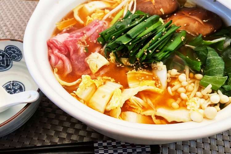 子供も食べれるキムチ鍋 大人レシピもあり レシピ 作り方 By ジュジュシナ クックパッド 簡単おいしいみんなのレシピが376万品