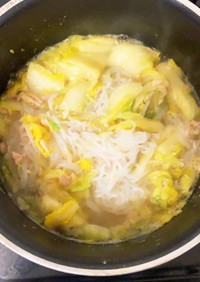 白菜とツナ缶の煮物