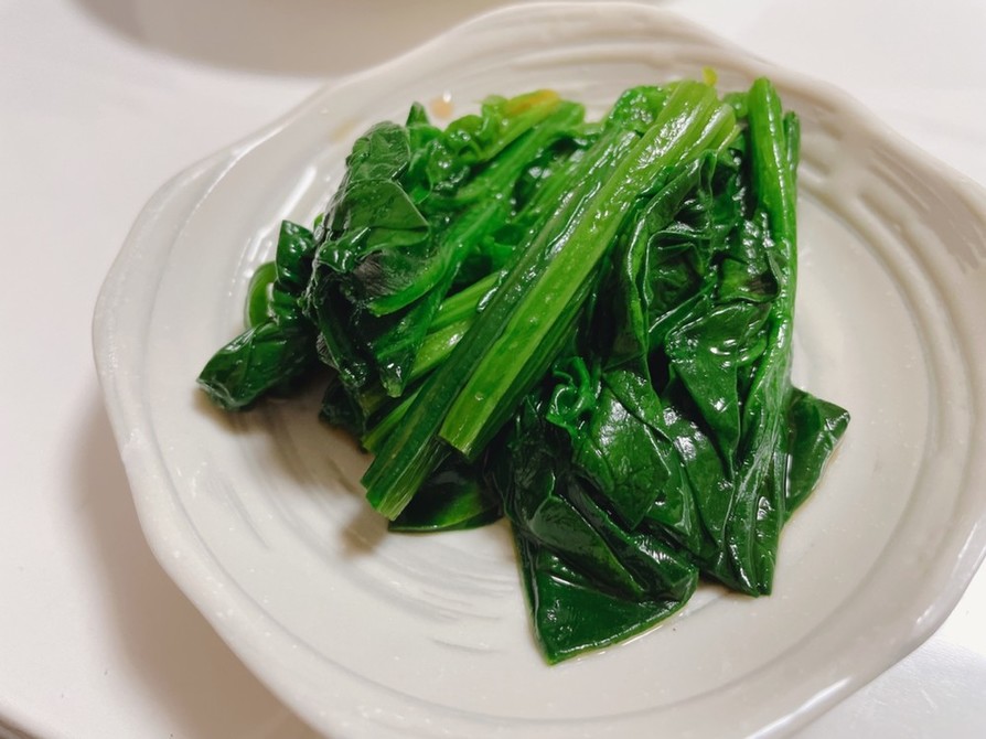 ヒシとほうれん草のディップのレシピ