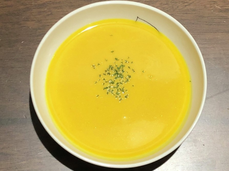 洋食屋さんの【かぼちゃスープ】の画像