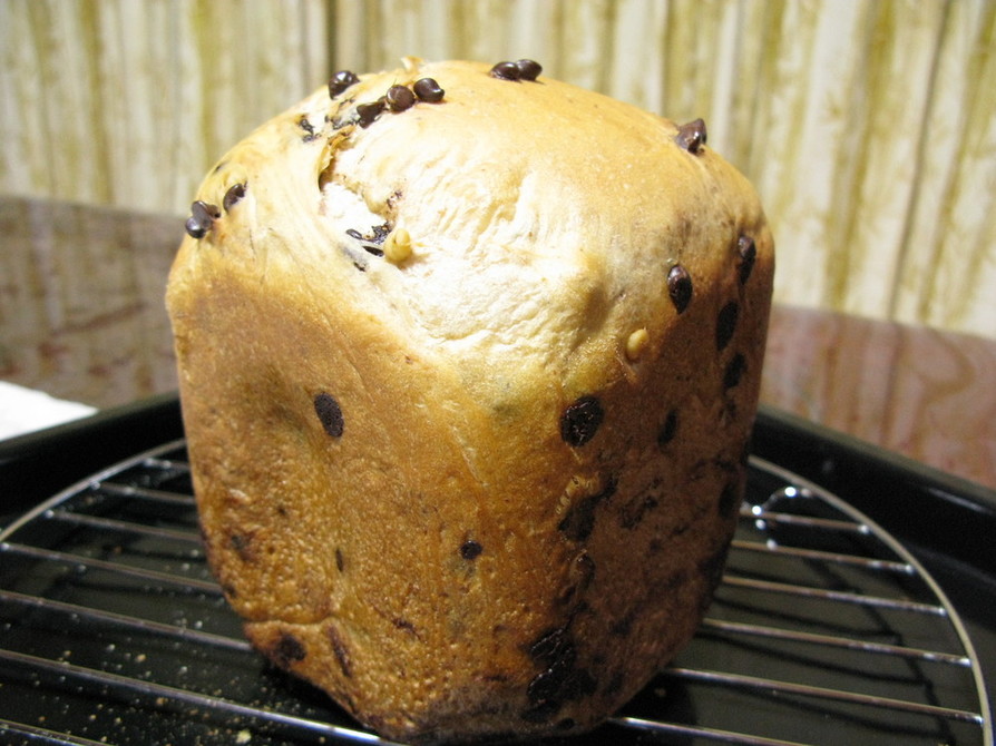 くるみチョコチップ食パン(HB使用）の画像